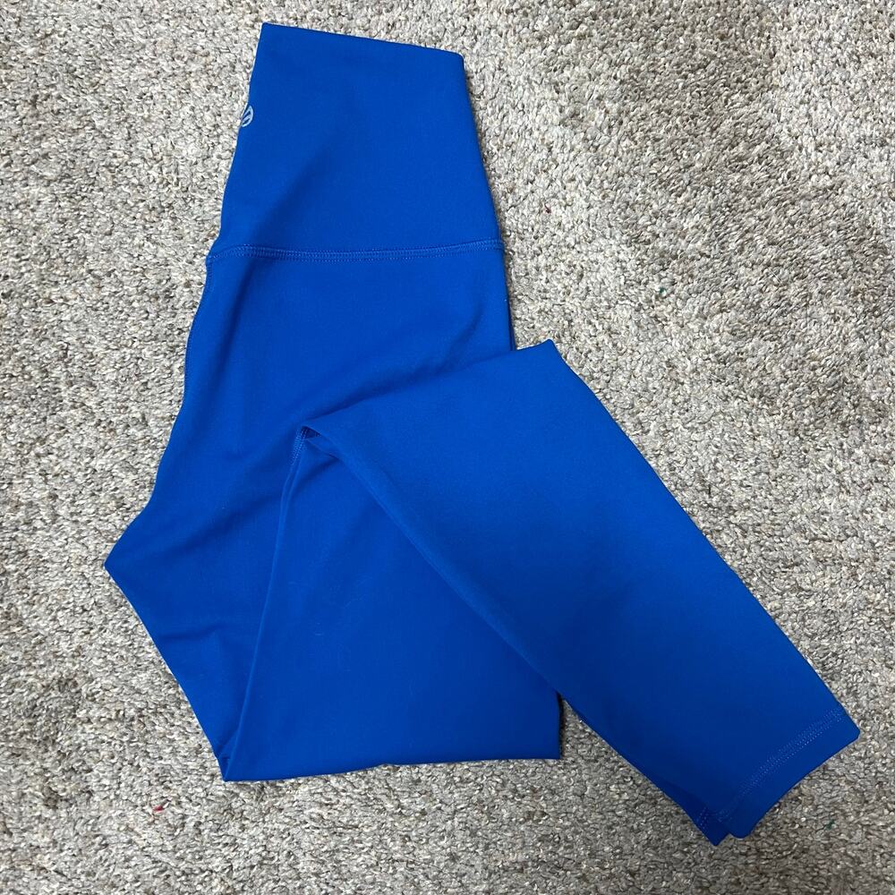 NEW P’tula Ptula Activewear Mayra 2 Leggings 26” Inseam | Pacific Blue | S Small - Picture 2 of 4